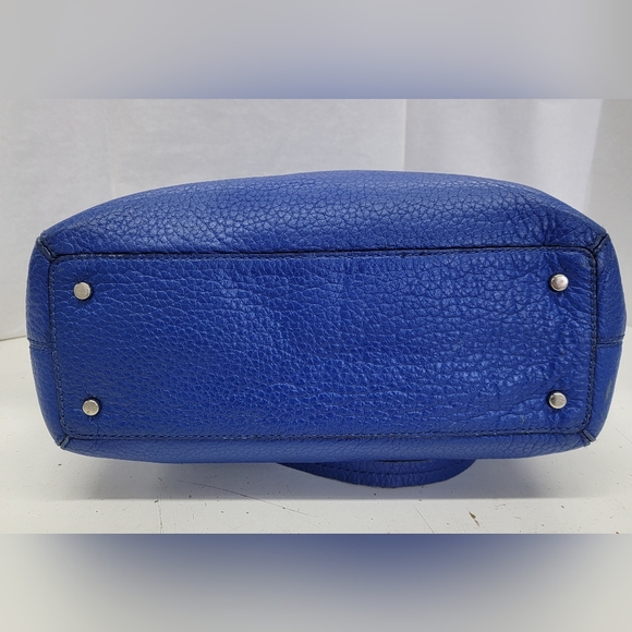 Kate Spade Blue Leather Tote Bag - Picture 6 of 14